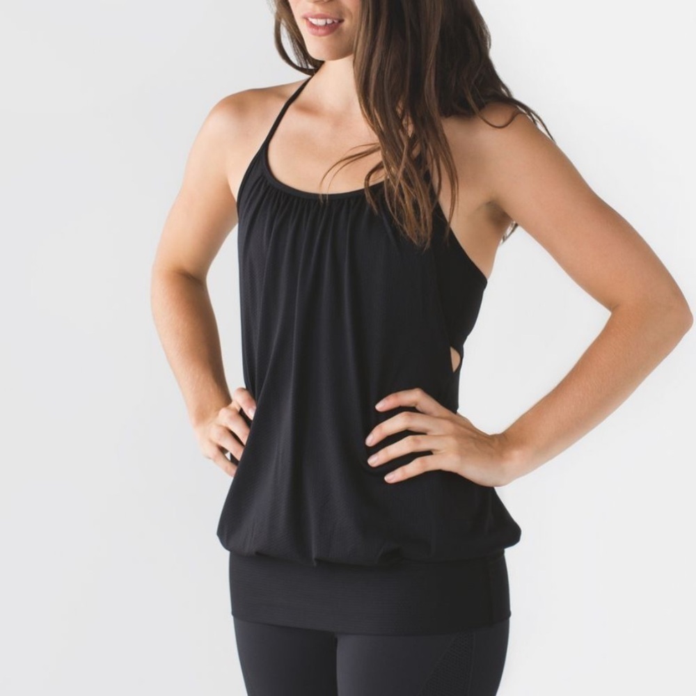 Lululemon No Limits Tank Top Black Bra Size 6 - Picture 13 of 13